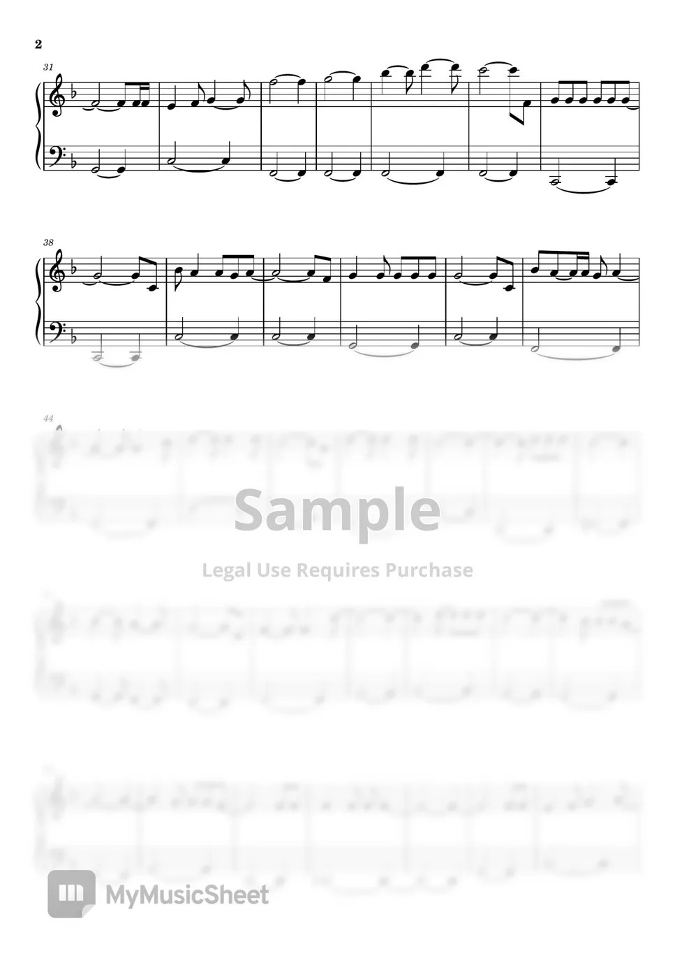 Louis Armstrong What A Wonderful World (EASY) Sheets by Piano Go Life