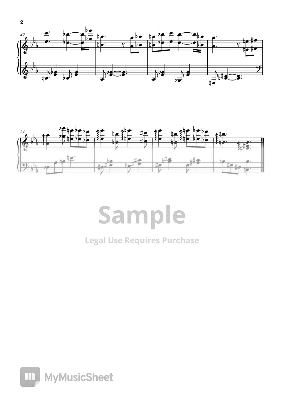 Gakuen Alice_OST Futarikiri no kouen Sheets by YummTaeng