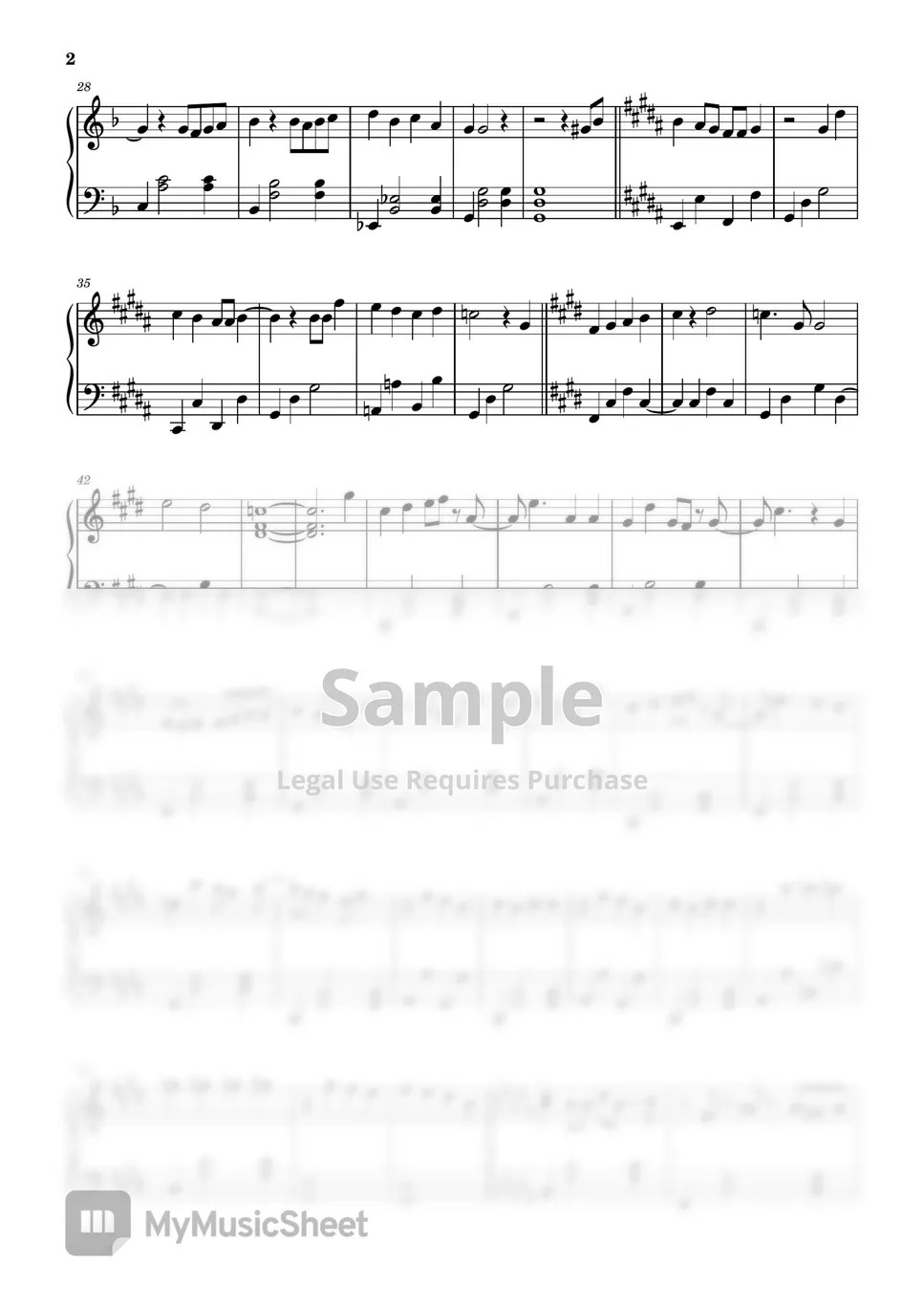 Chainsaw Man OP KICK BACK (Easy ver) Sheets by Haren Easy Piano