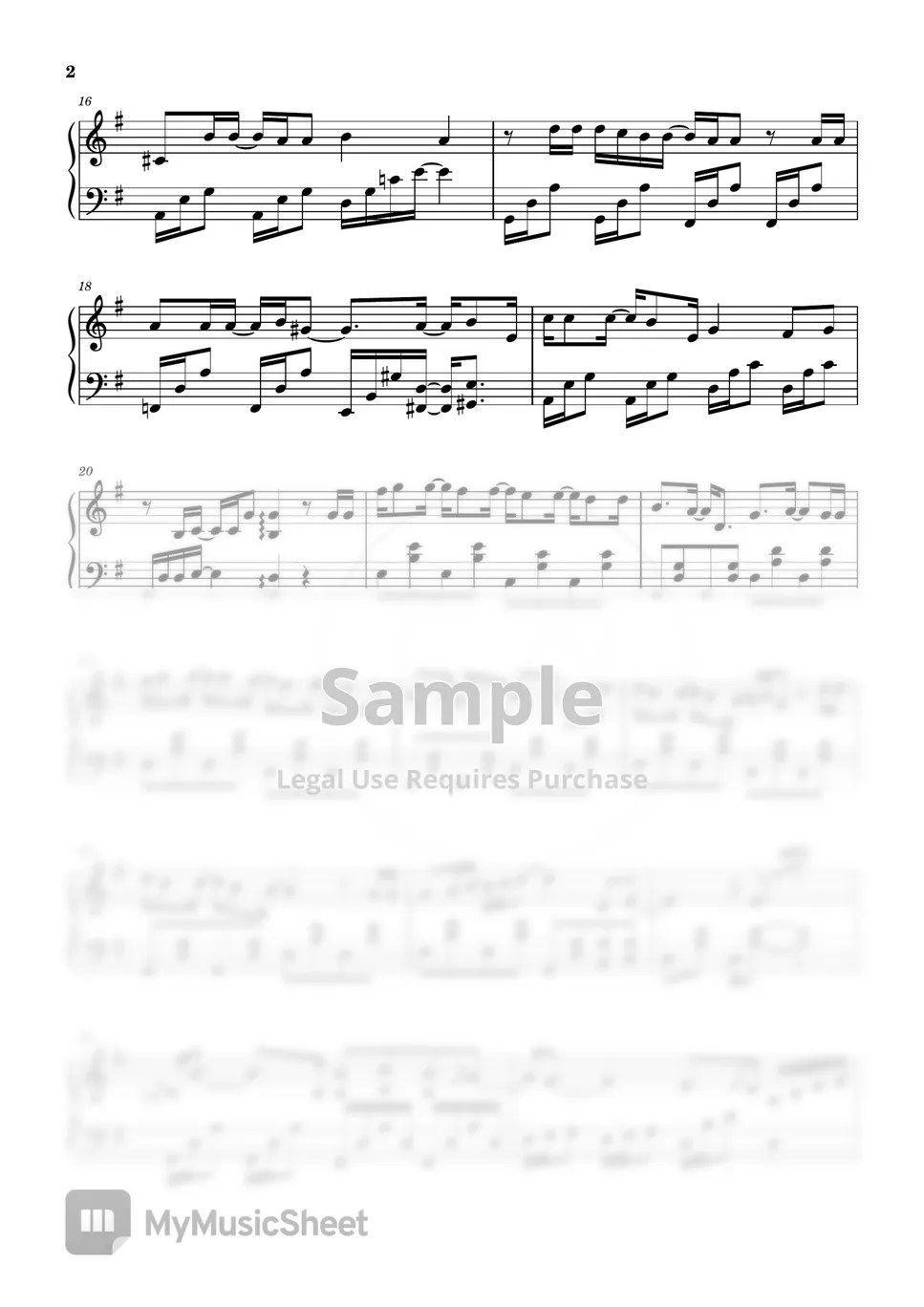 [The Glory OST] Paul Kim You Remember (Solo Piano) Sheets by SOI