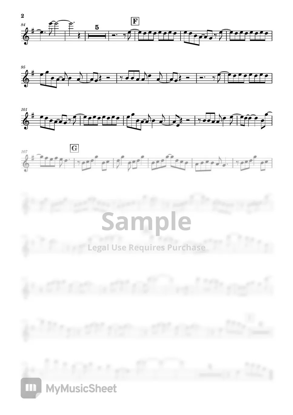 ado 新時代 (『ONE PIECE FILM RED』) 악보 by Latteらて