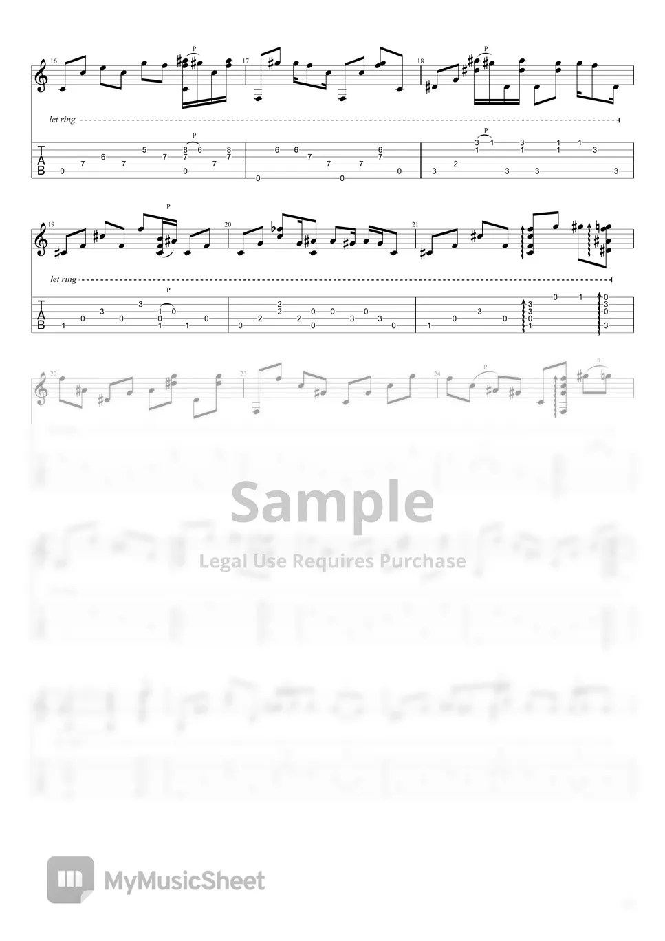 PORTISHEAD Roads 曲谱 by JSWAVE