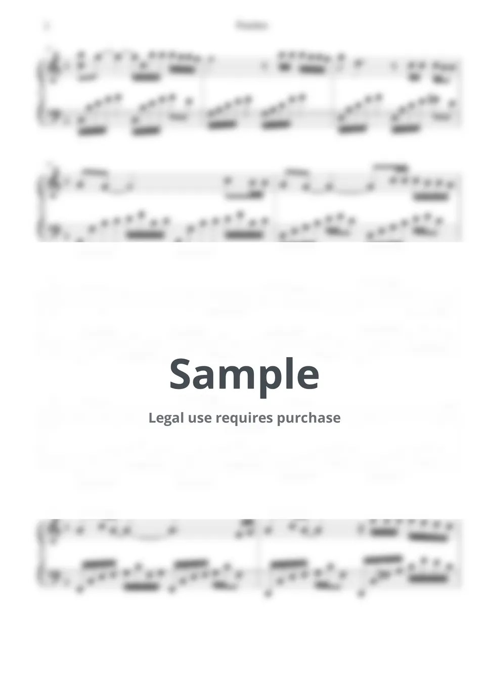 KAI Peaches (Easy Key) Sheets by Lunar Piano