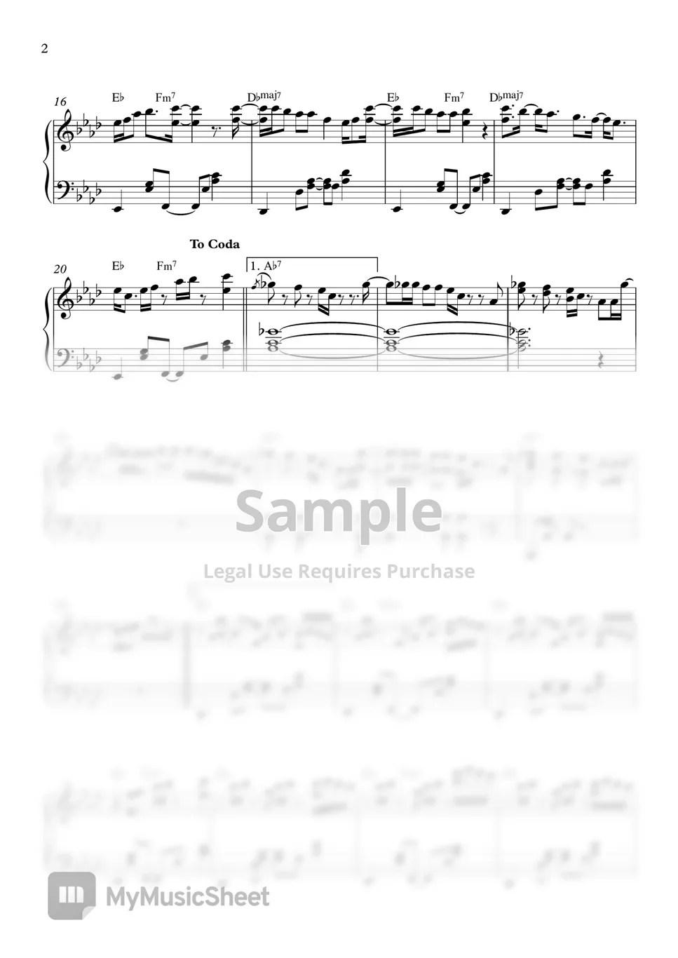 BTS Butter (+easy ver) Sheets by Ramong Piano