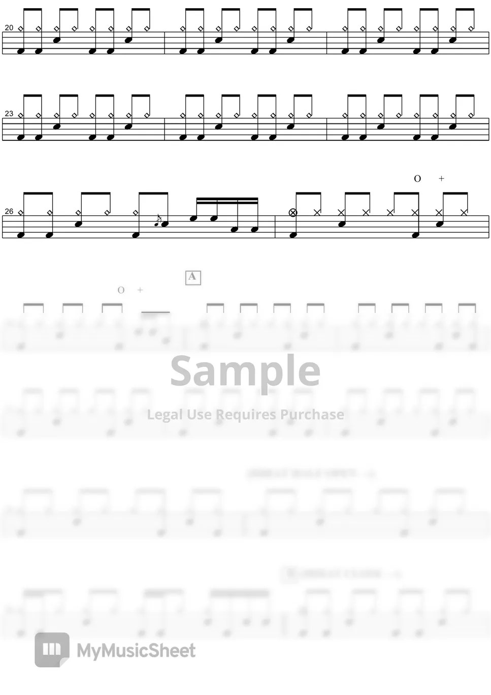 simple plan crazy Sheets by COPYDRUM
