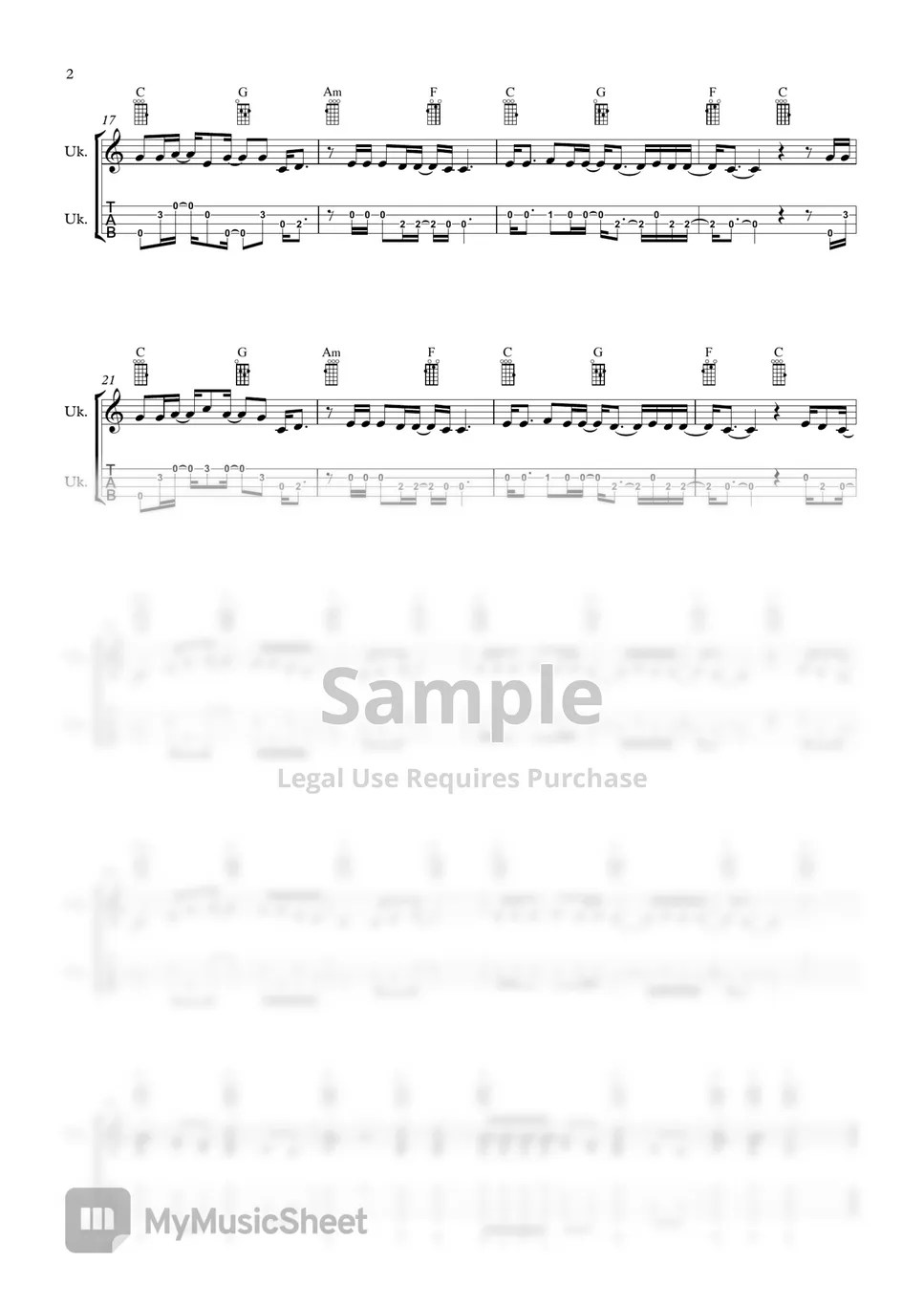 The Beatles Let It Be Ukulele Sheets by Ukulele