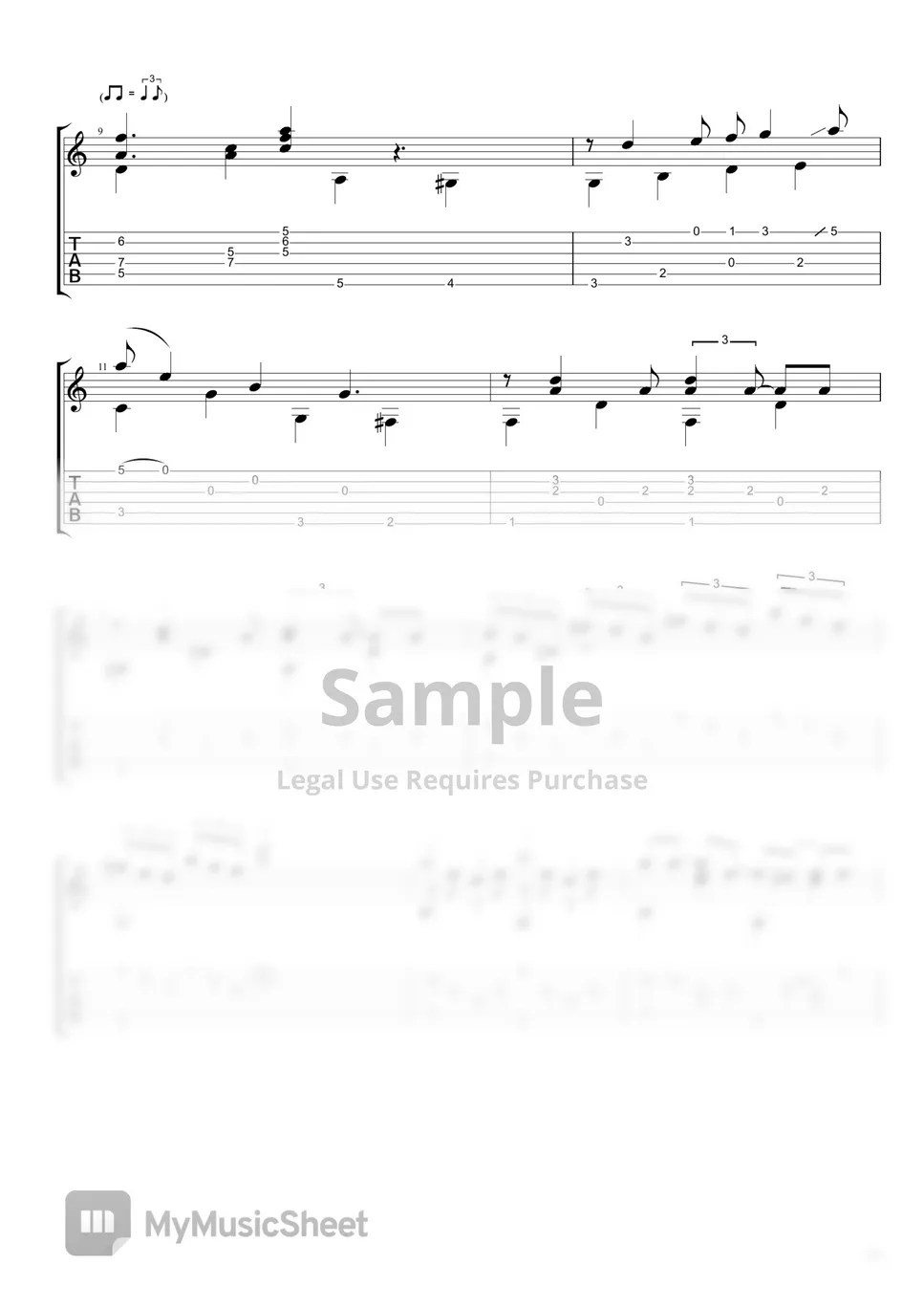 Zasepin song about the rabbit (fingerstyle) Sheets by yury volkov