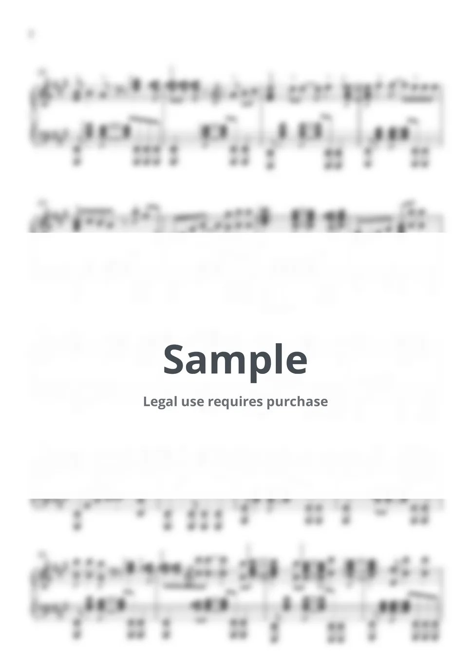 Van Halen Can't Stop Loving You Sheets by Adelina Piano