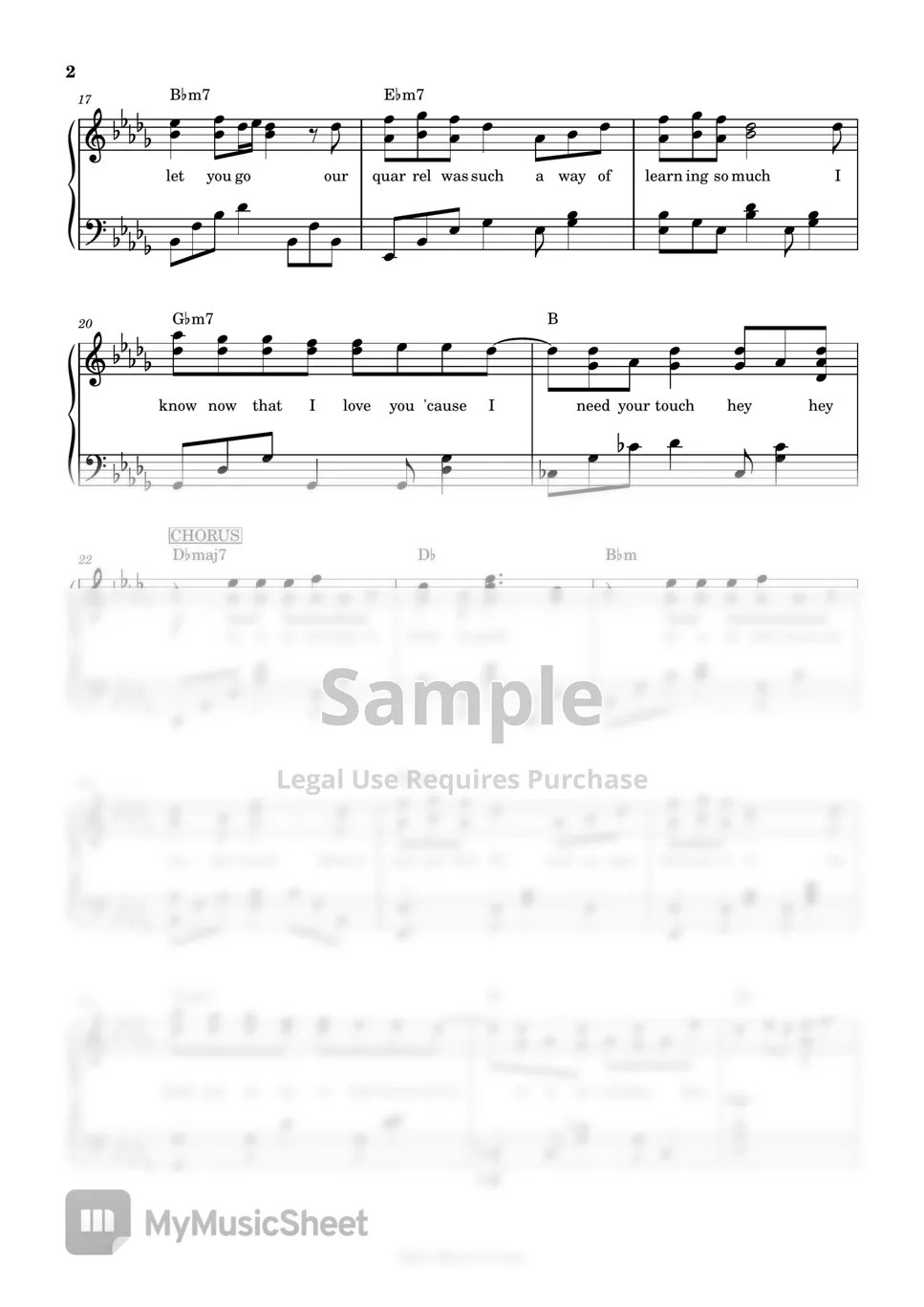 Peaches & Herb Reunited (piano sheet music) Sheets by Mel's Music Corner