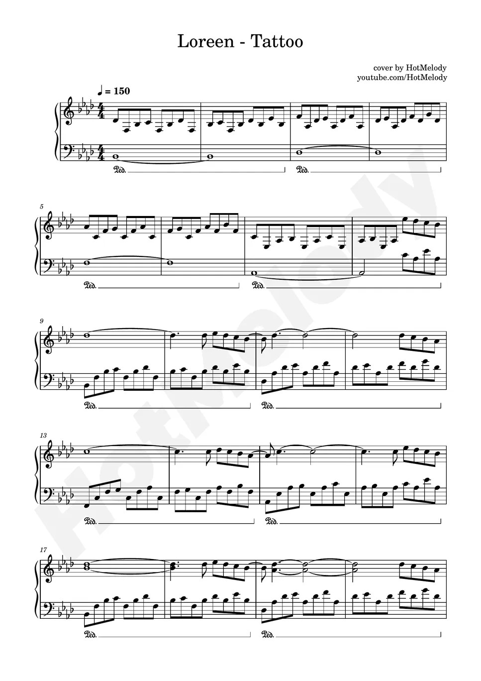 Loreen Tattoo Sheets by HotMelody