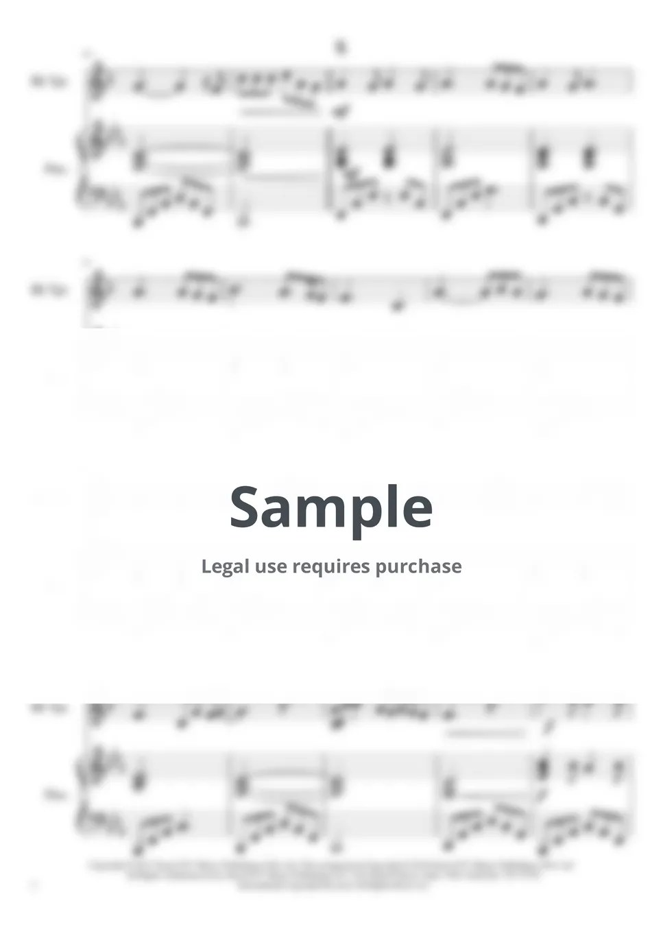 Ed Sheeran Perfect (Trumpet with Piano Sheets by Sally