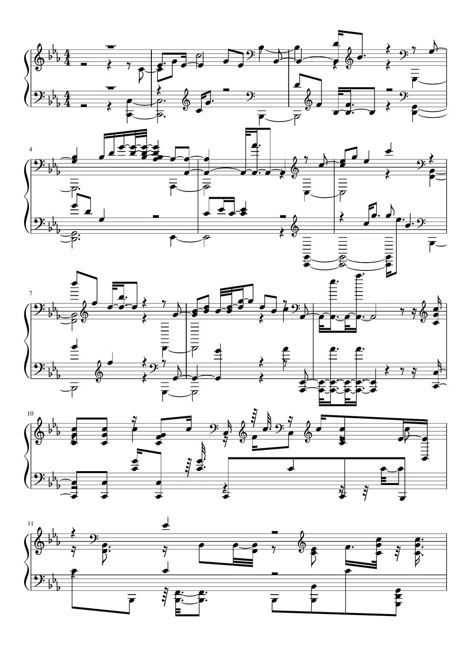 EXOSC 1 Billion Views (세훈&찬열 '10억뷰) 악보 by Rishi Kumar