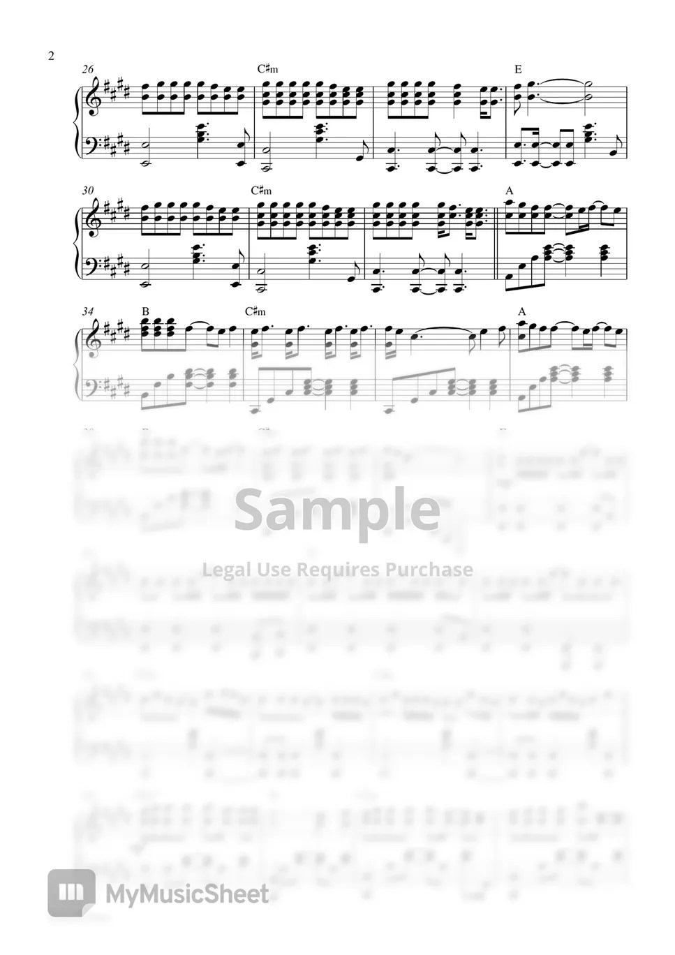 BLACKPINK Kick It (Piano Sheet) Sheets by Pianella Piano
