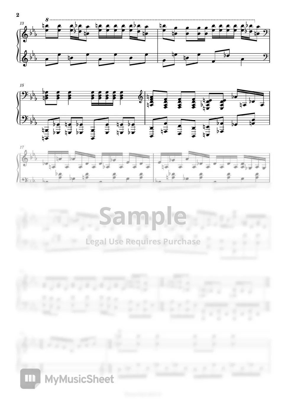 Marilyn Manson This is Halloween Partitura by Piano Suit