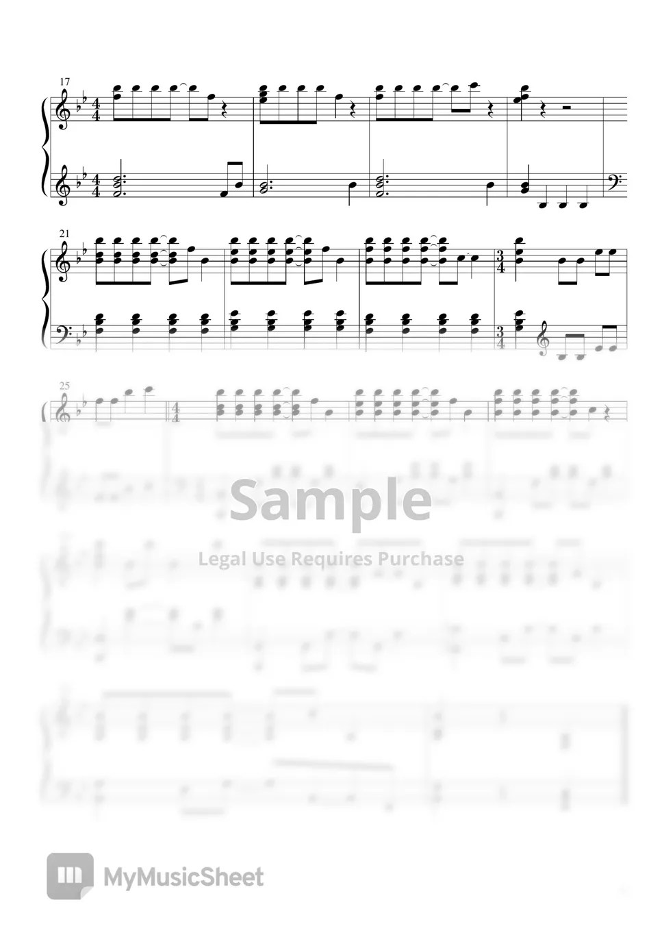Weird Lawyer Woo Intro OST (Piano Sheet) Sheets by J_Rain