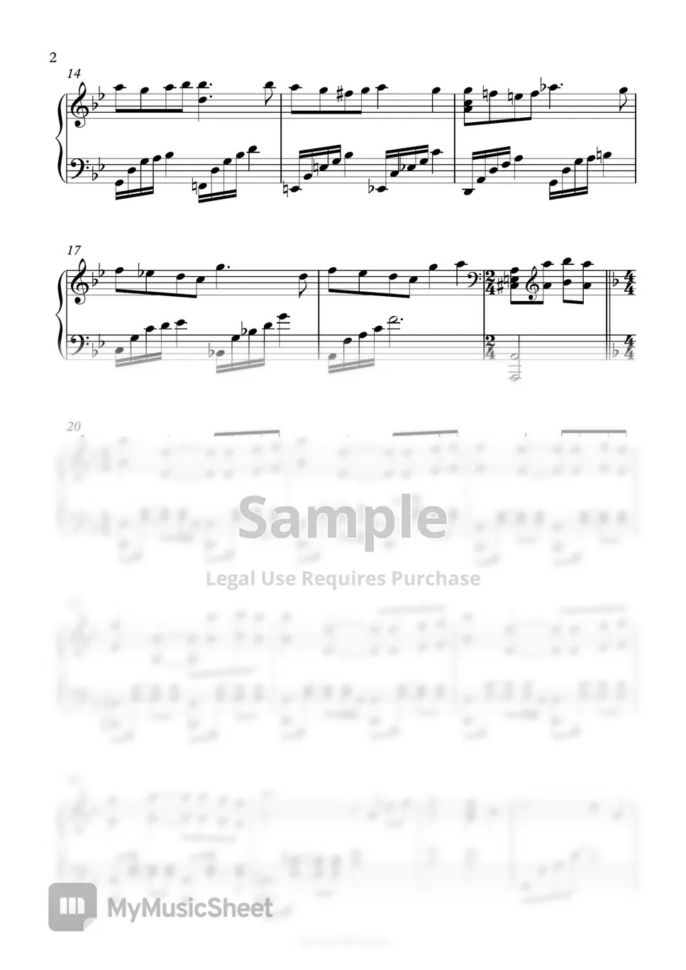 Hong Dae Sung Awaken (Tale of the Nine Tailed) Sheets by Nicole Theodore