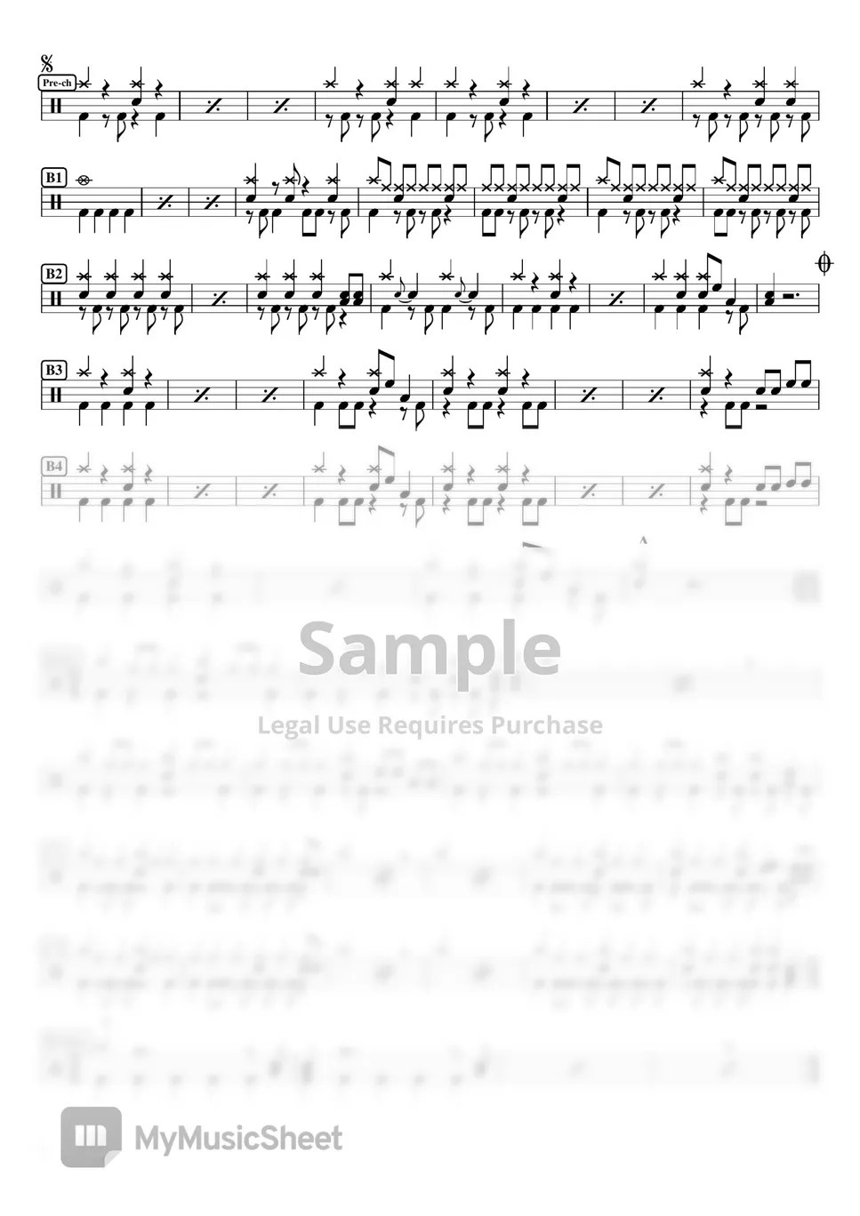 Avenged Sevenfold A Little Piece Of Heaven Sheets by DrummerFrank