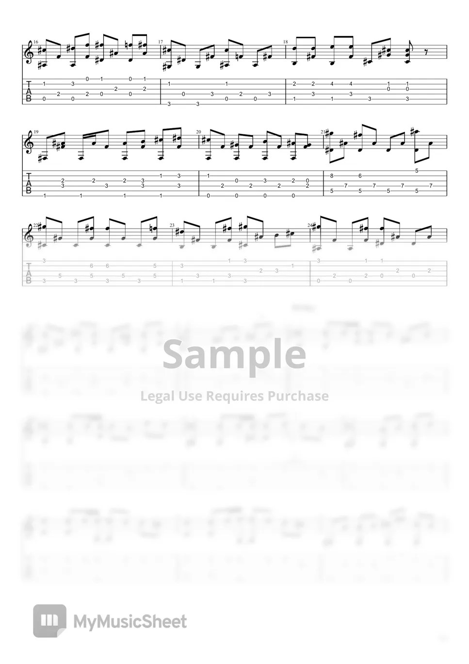 Official髭男dism [Spy × Family OP] Mixed Nuts Easy Guitar Fingerstyle