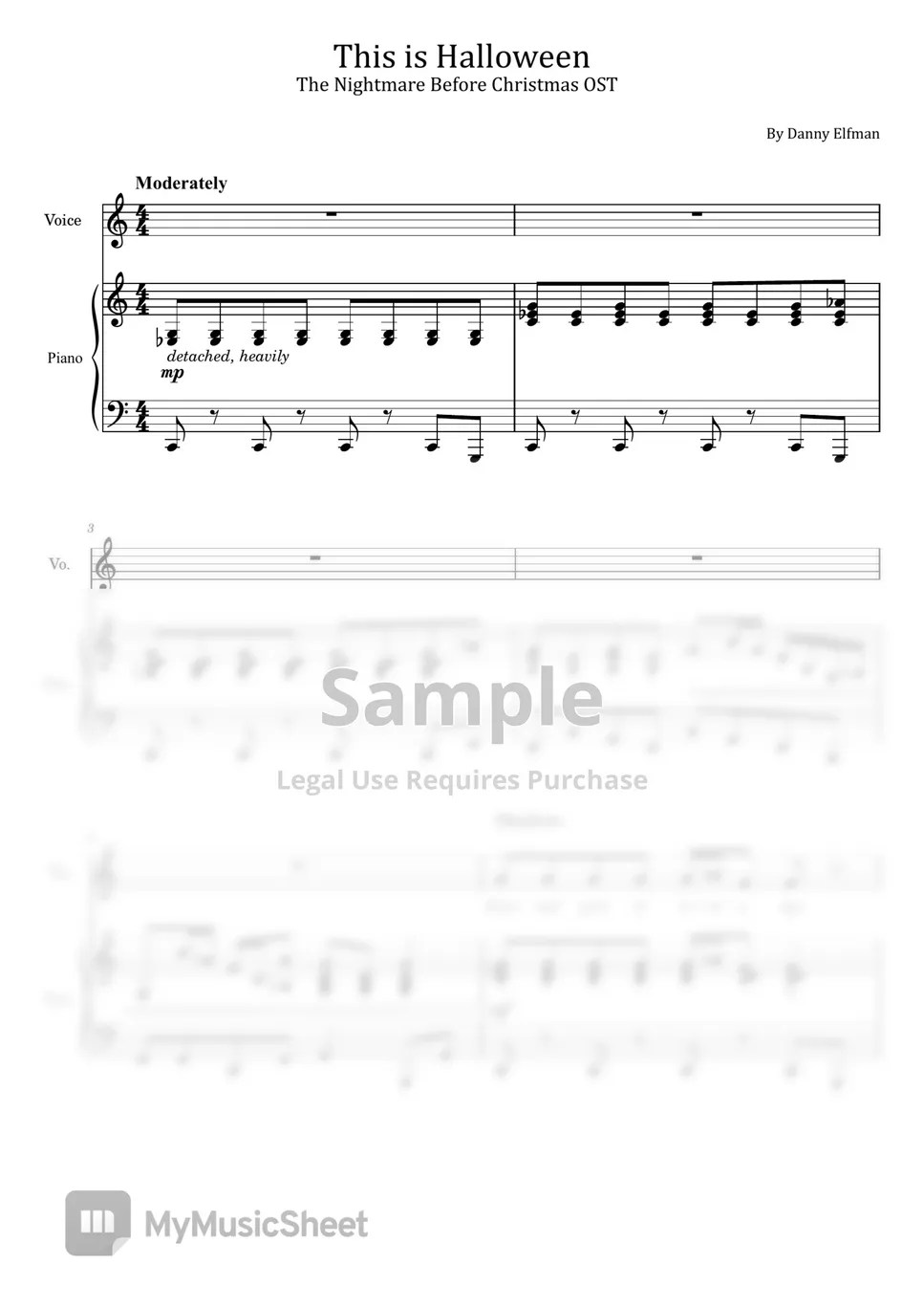 Danny Elfman This is Halloween (The Nightmare Before Christmas OST