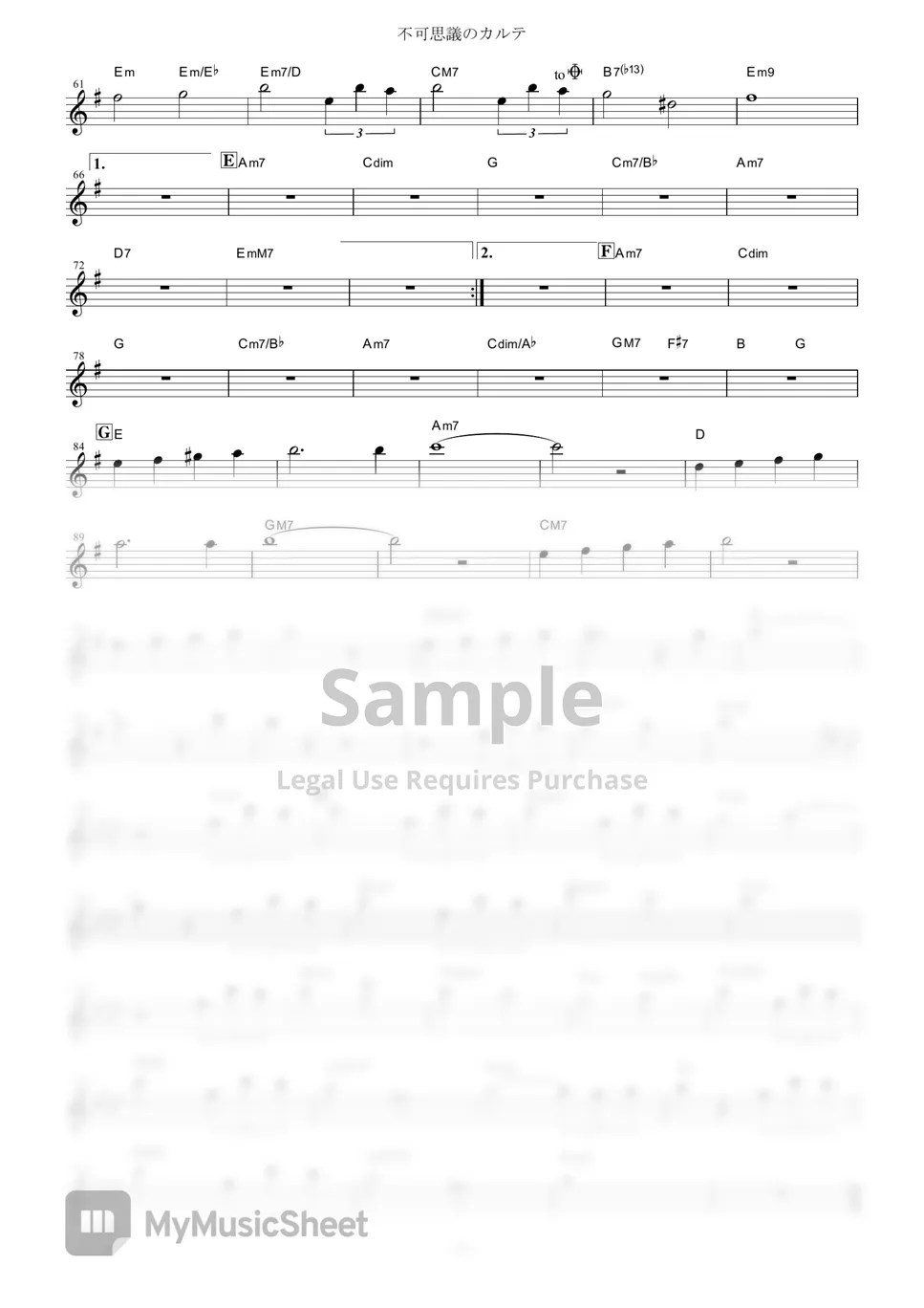 Rascal Does Not Dream of Bunny Girl Senpai Fukashigi no Carte (in Bb