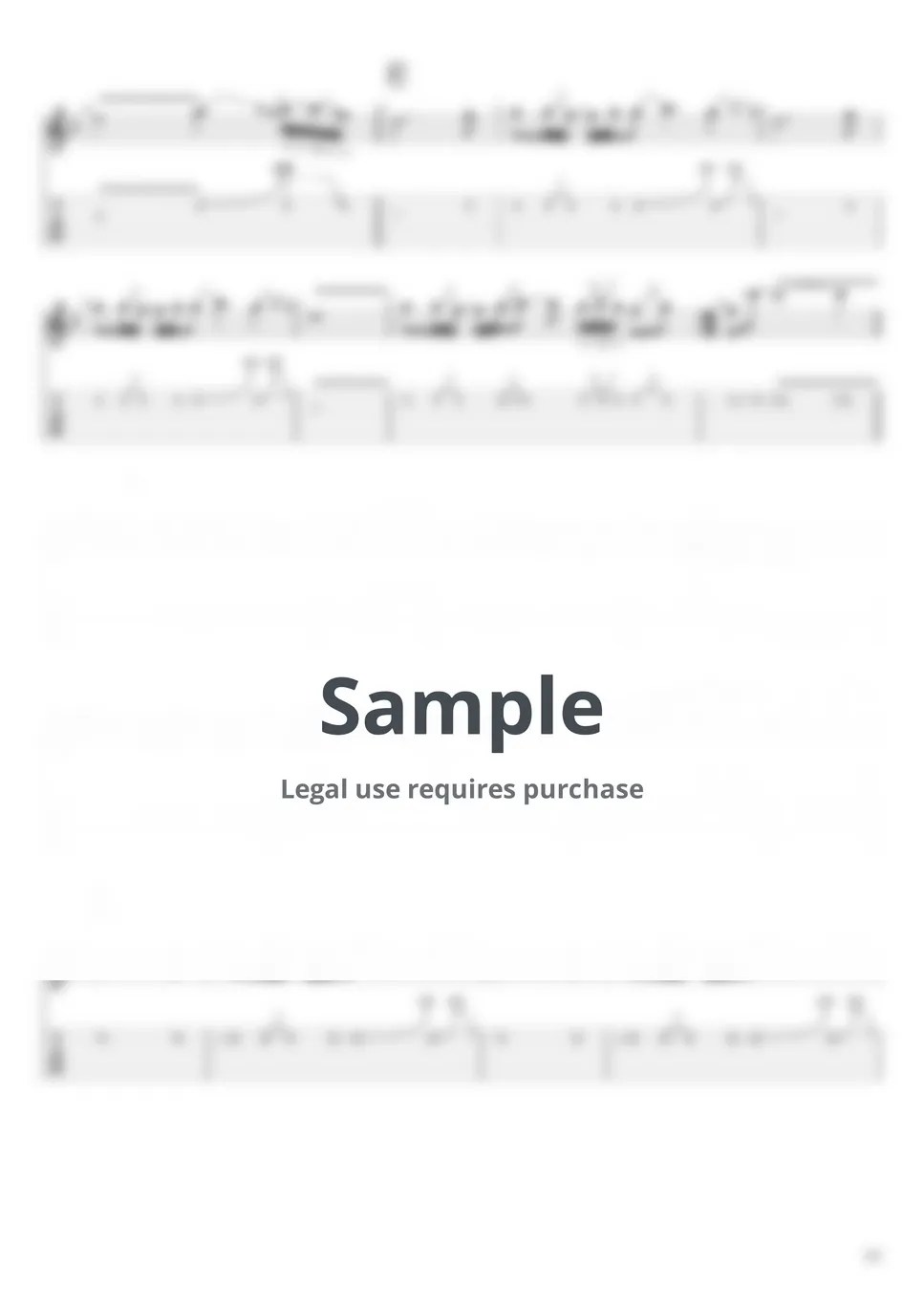 Eric Clapton Layla Sheets by Kfir Ochaion