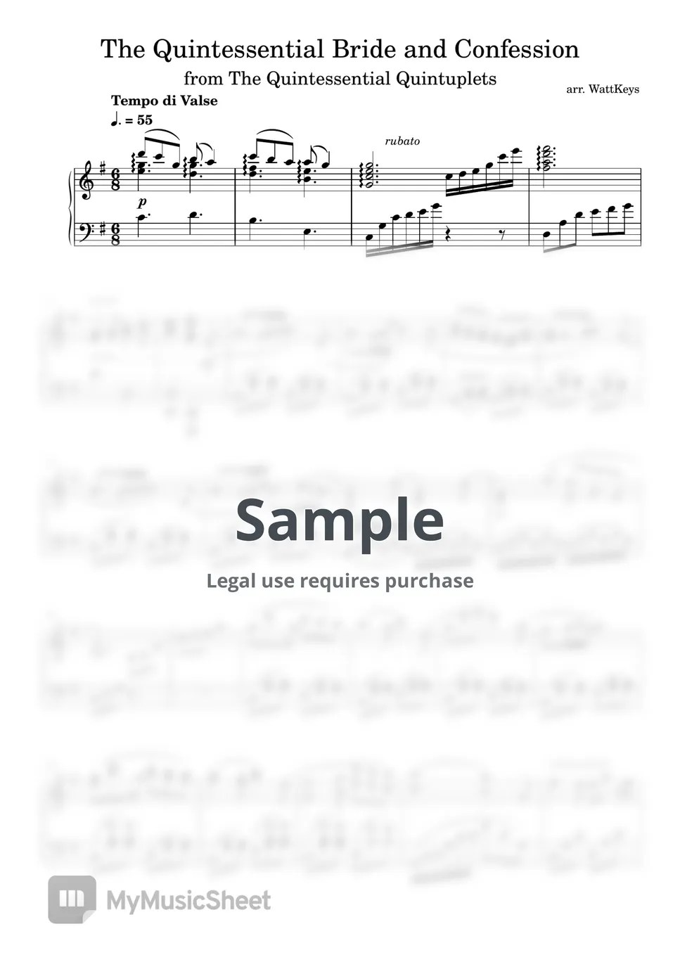 The Quintessential Quintuplets The Quintessential Bride and