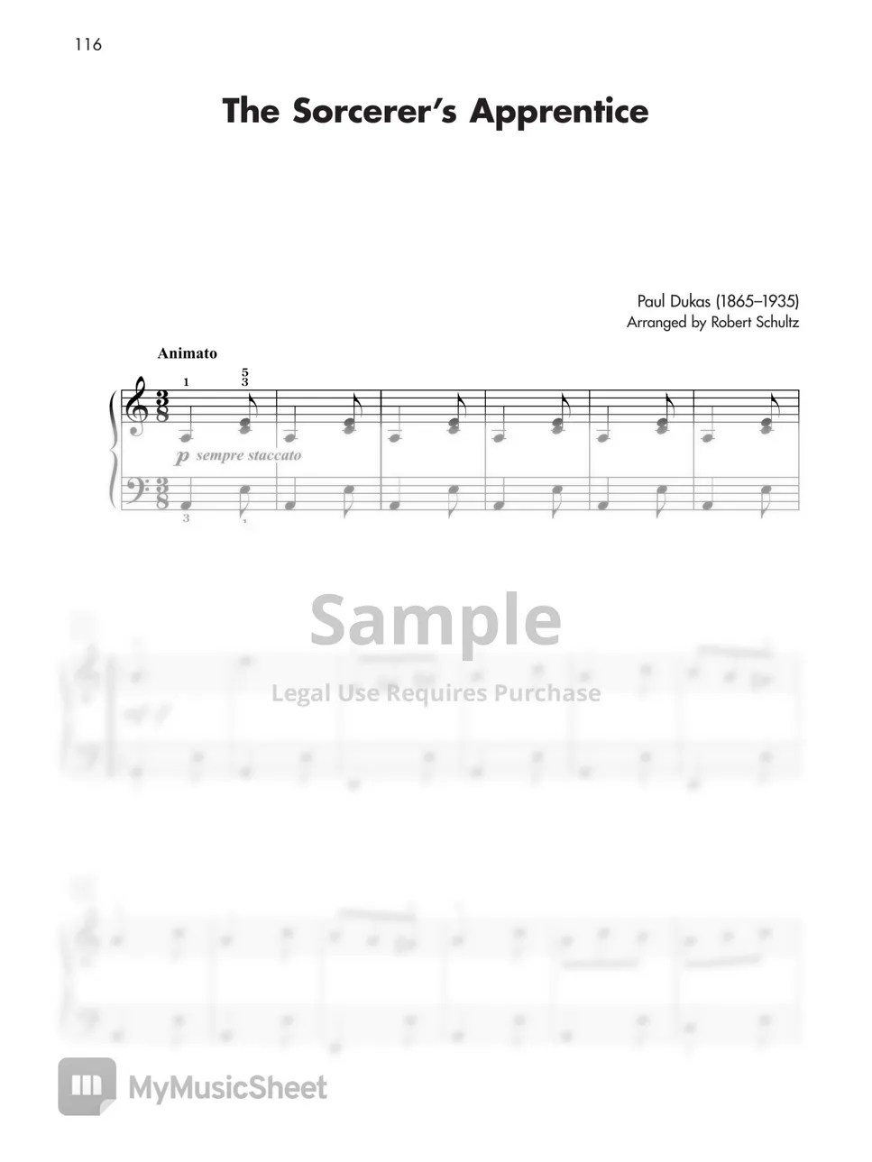 Artist The Sorcerer's Apprentice.pdf Sheets by Artist