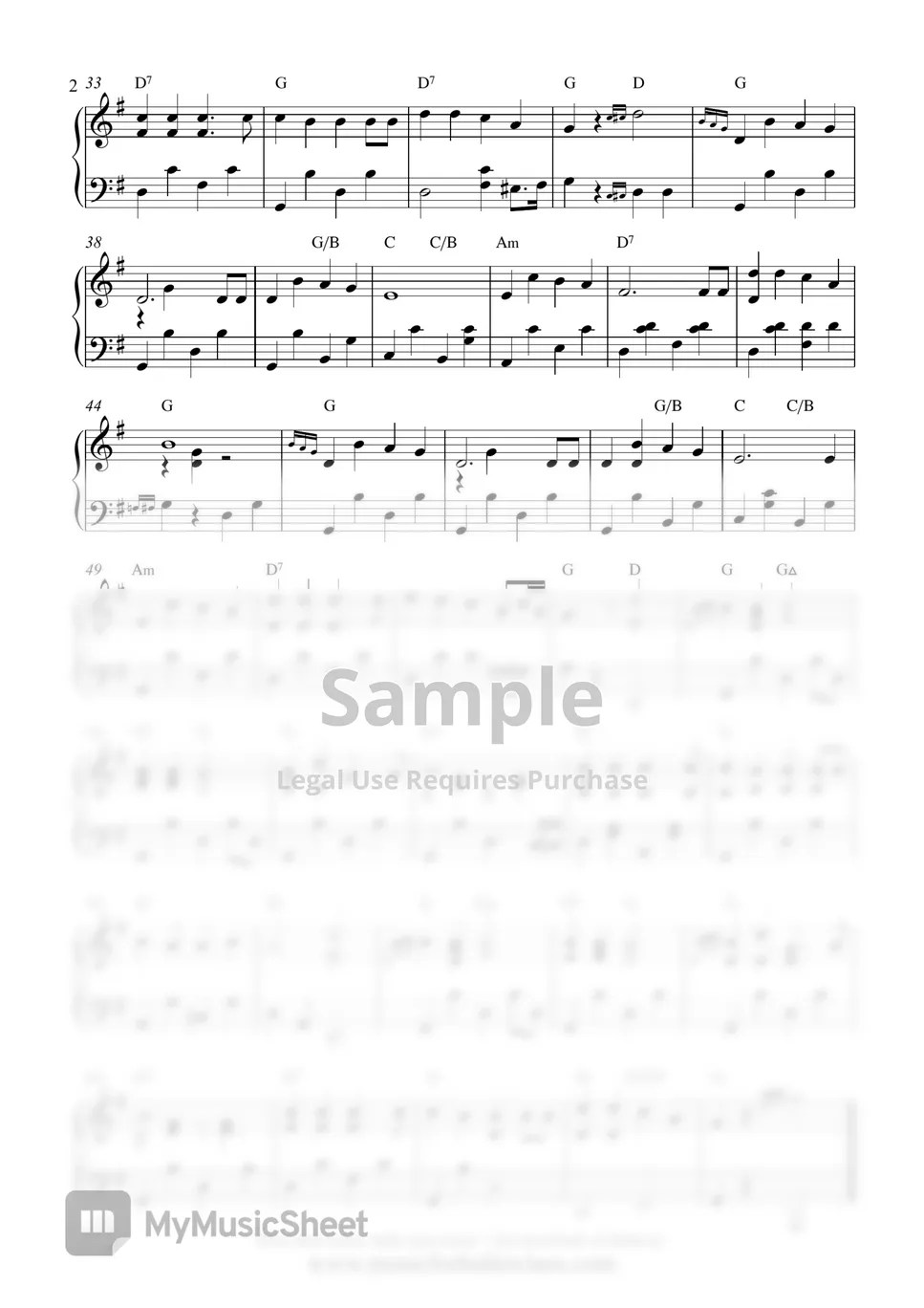 Jingle Bells Piano Solo Sheets