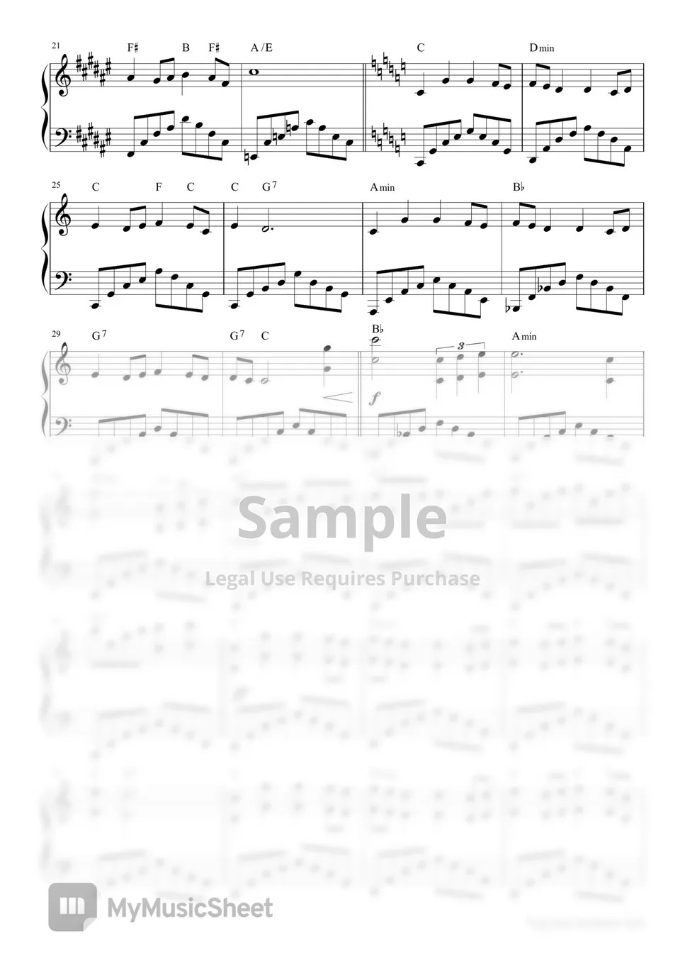 Harold Faltermeyer Top Gun Anthem《Top Gun》 (Staff/Stave)() Sheets by