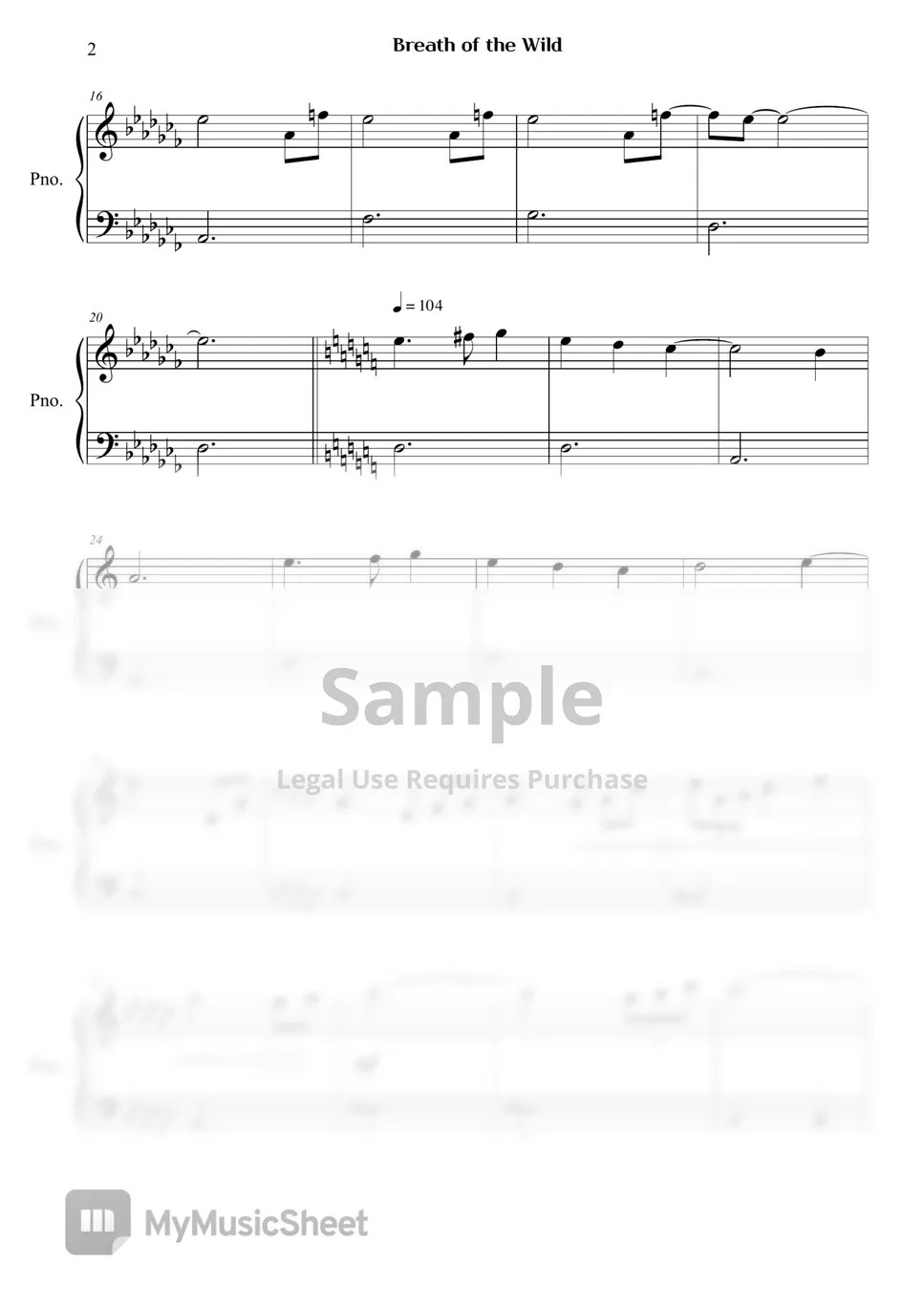 The Legend of Zelda Breath of the Wild Breath of the Wild Sheets by