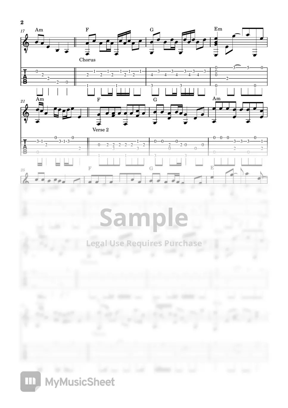 Jack Black Peaches Sheets by Not So Classic Guitar