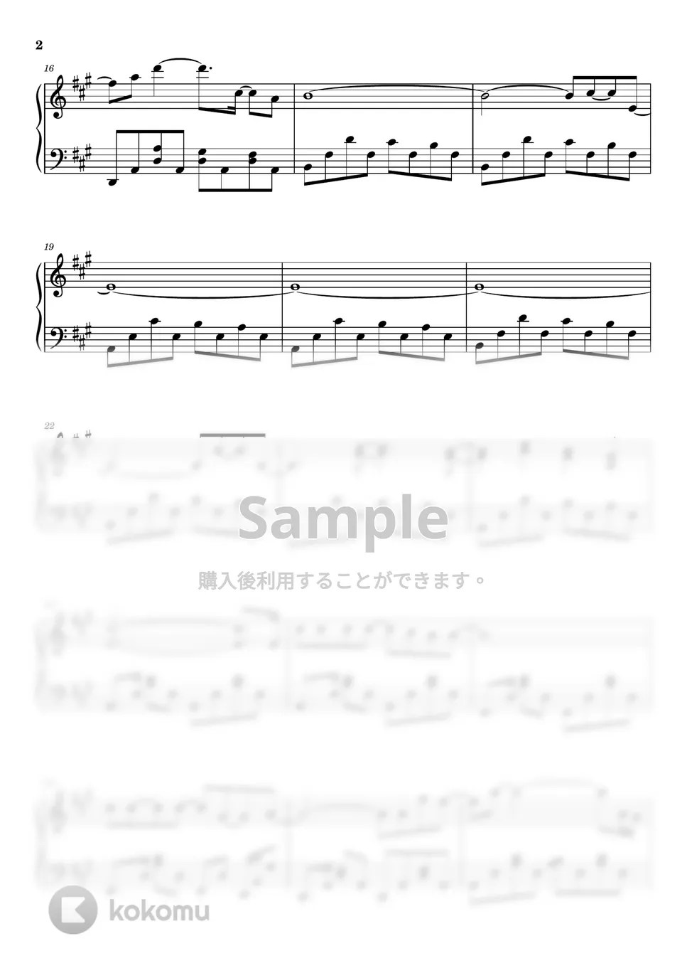 Radiohead Fake Plastic Trees 楽譜 by Piano Go Life