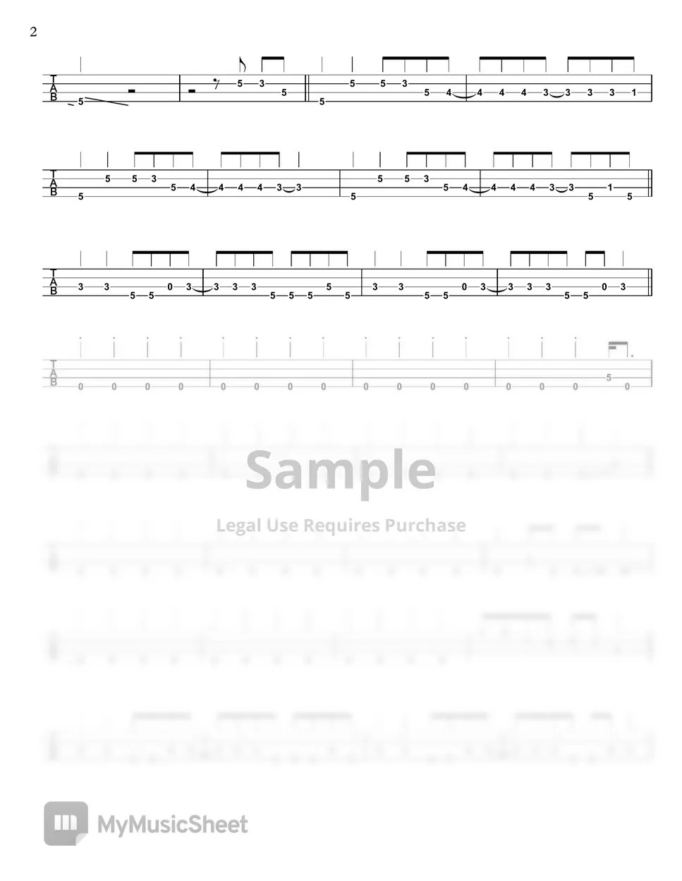 Winger Better day comin Sheets by Bass Tabs World