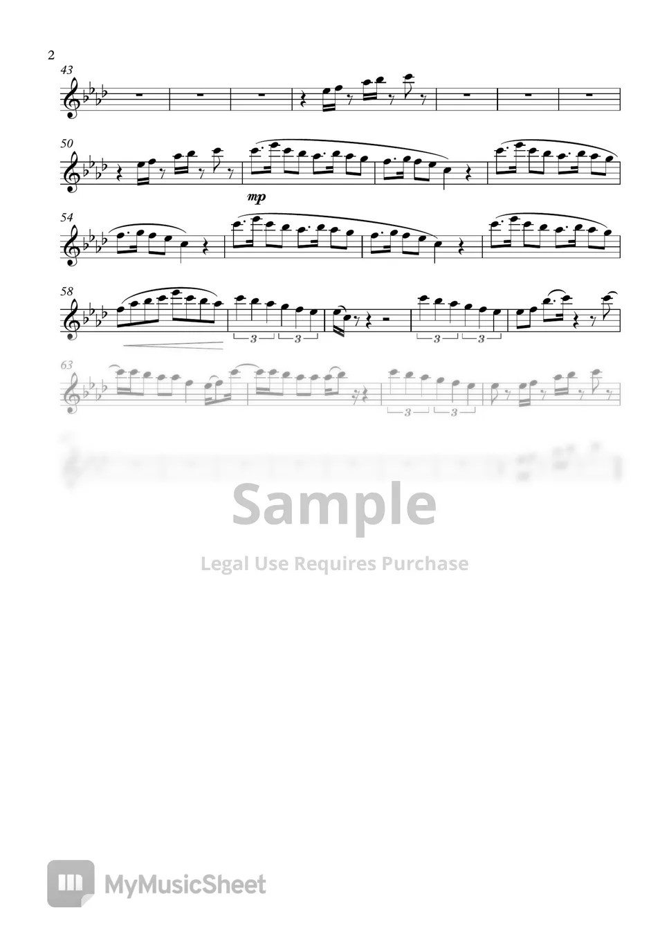 BTS (방탄소년단) Butter Sheets by Fomel Flute