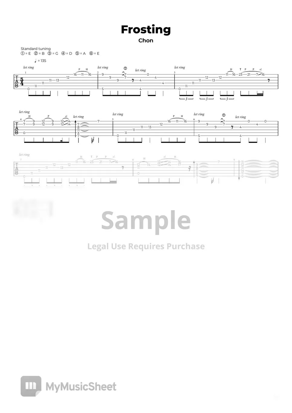 CHON Frosting TAB by Nikola Gugoski