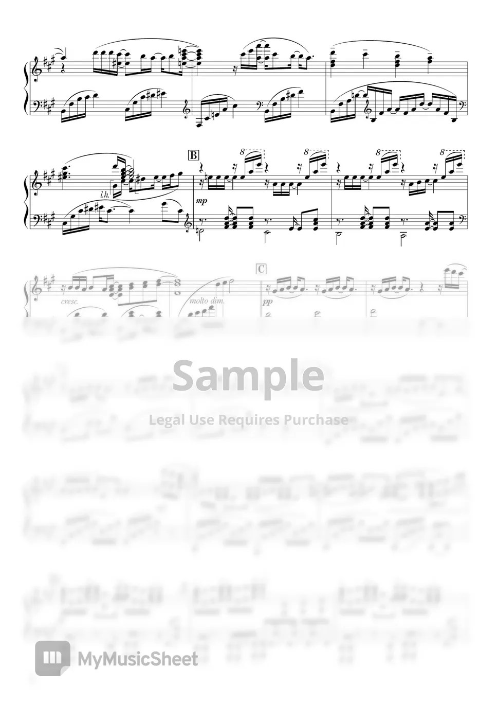 Goose house Hikaru nara (Shigatsu wa Kimi no Uso OP) Sheets by Animenz