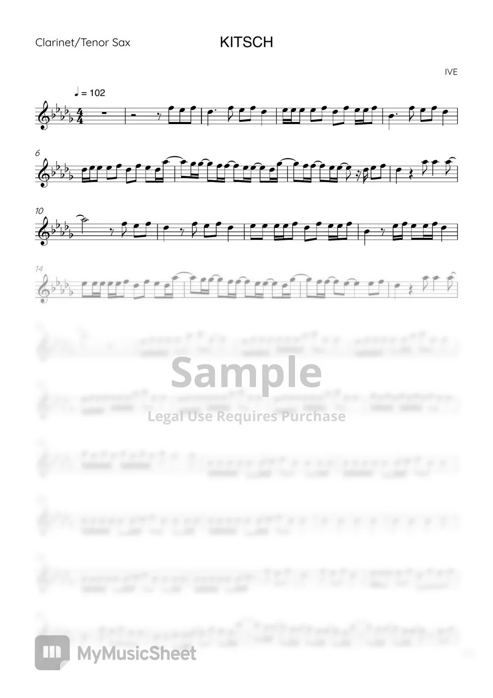 IVE KITSCH Hoja by JL