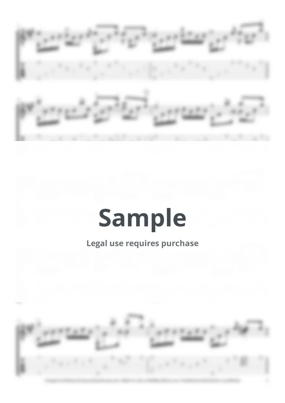 How Great Thou Art (for guitar Tab) Tab + 1staff by Kimmy Kwong