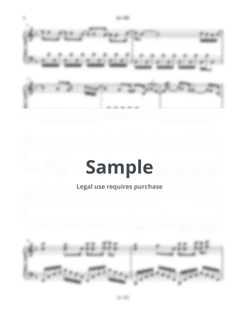 V Christmas Tree 악보 by WS Piano