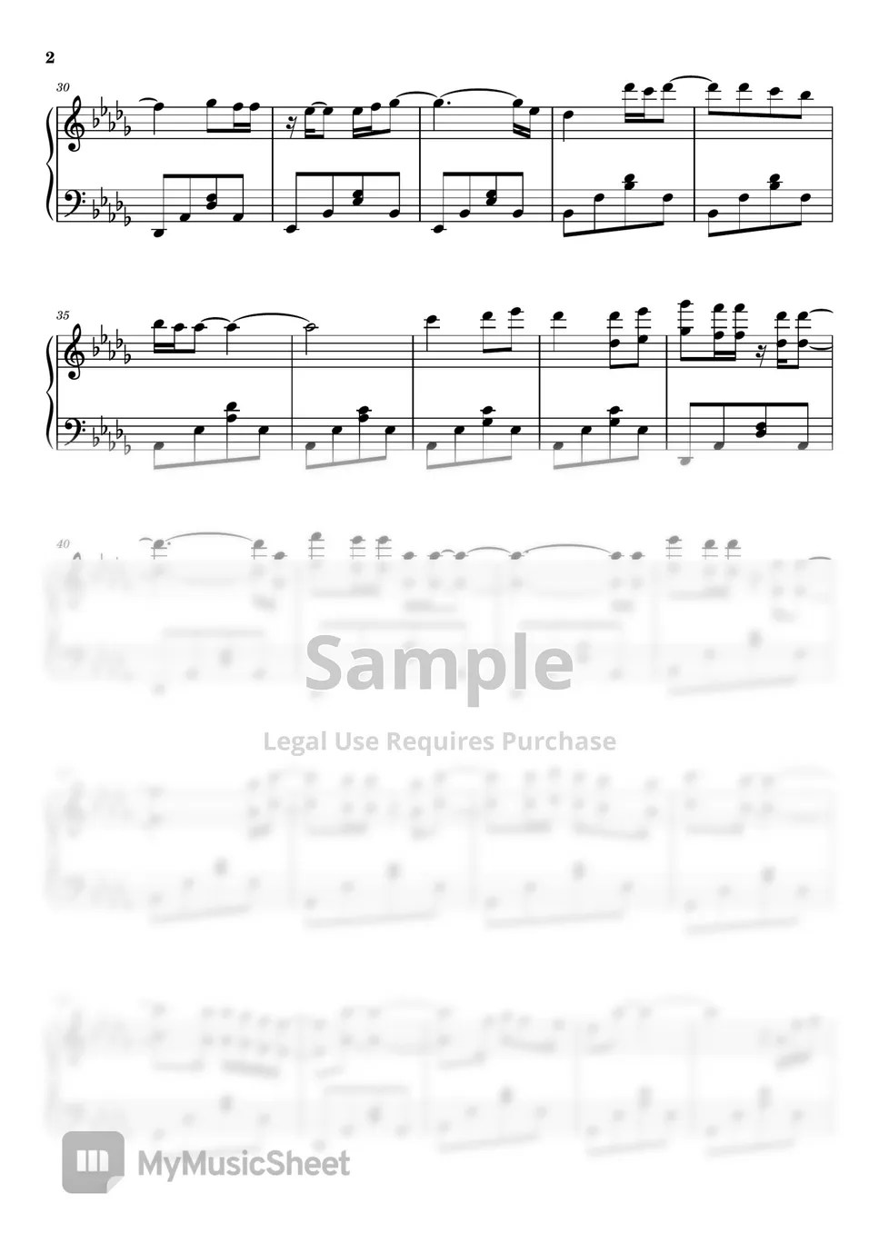 Elton John The Last Song Sheets by Piano Go Life