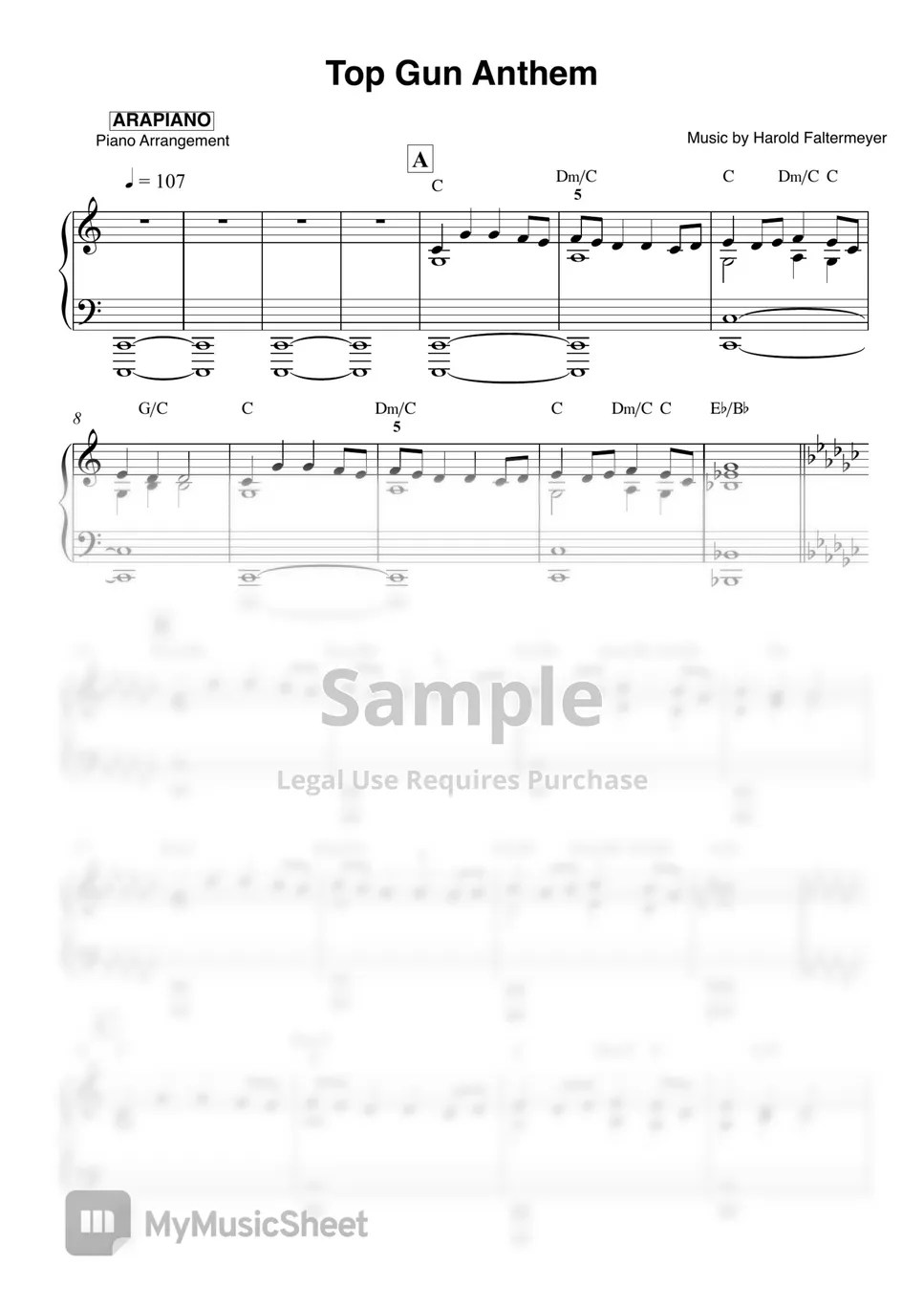 Top Gun Top Gun Anthem Sheets by ARAPIANO