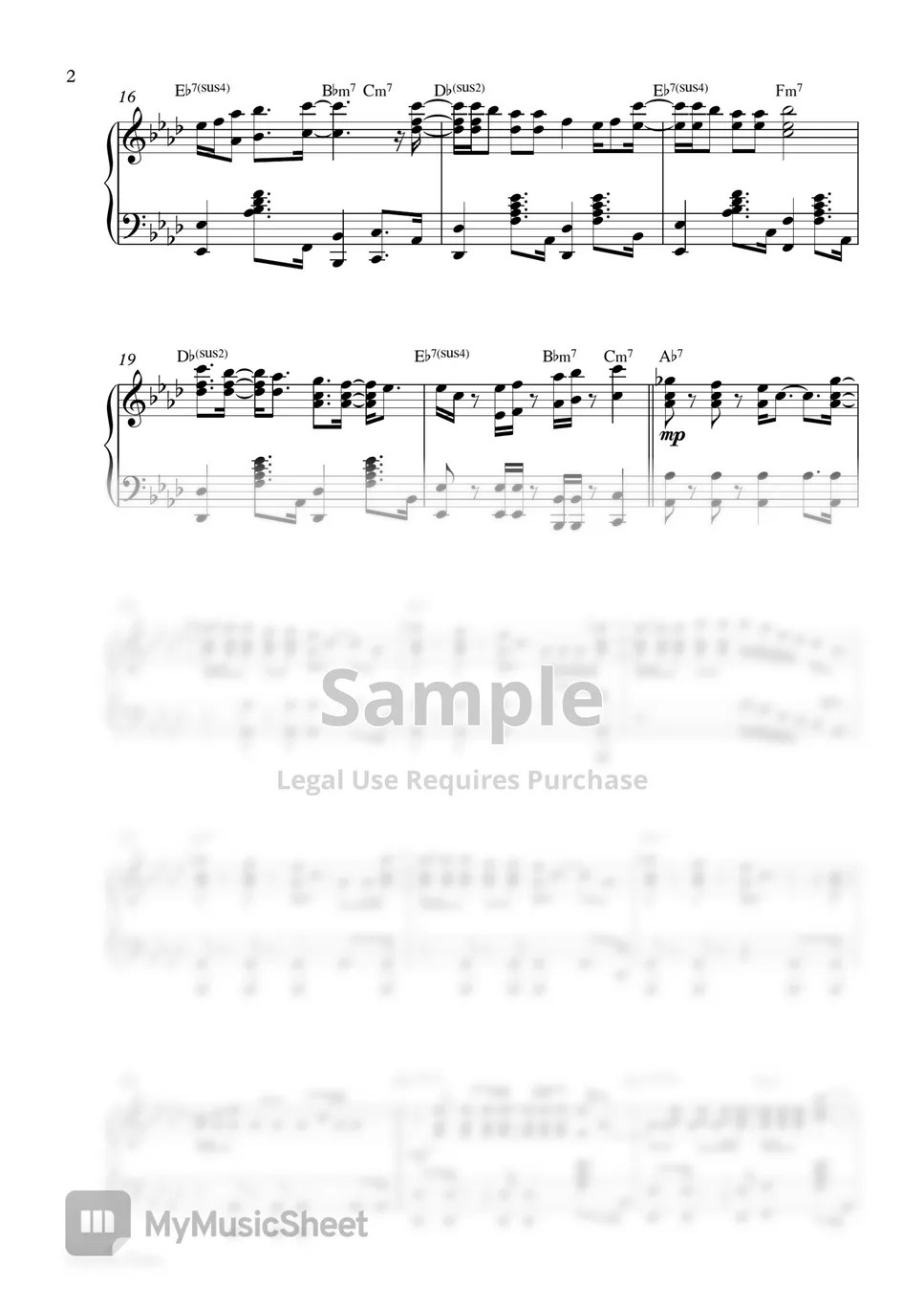 BTS Butter (Piano Sheet) Sheets by Pianella Piano