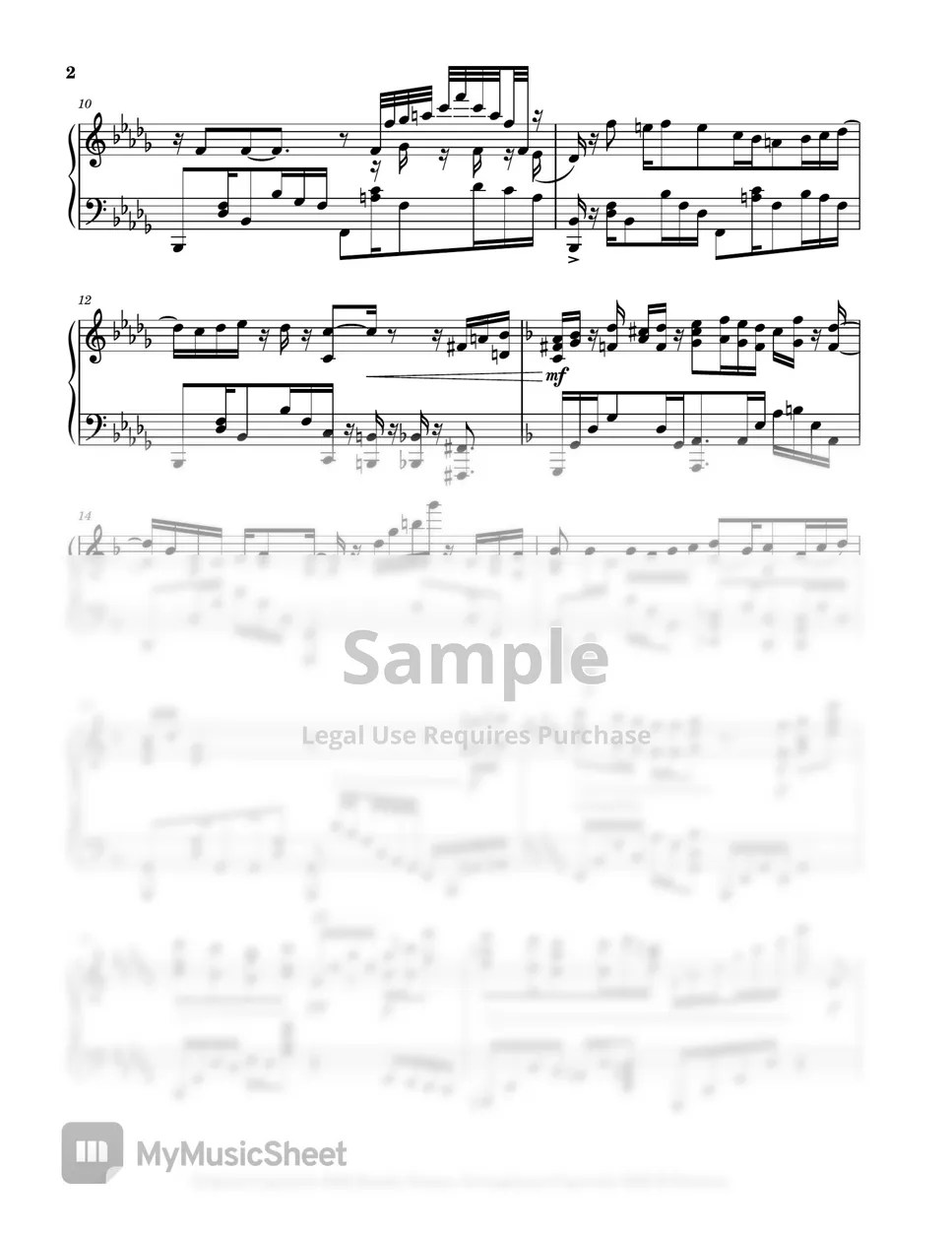 Kenshi Yonezu Kick Back (Chainsaw Man OP) Sheets