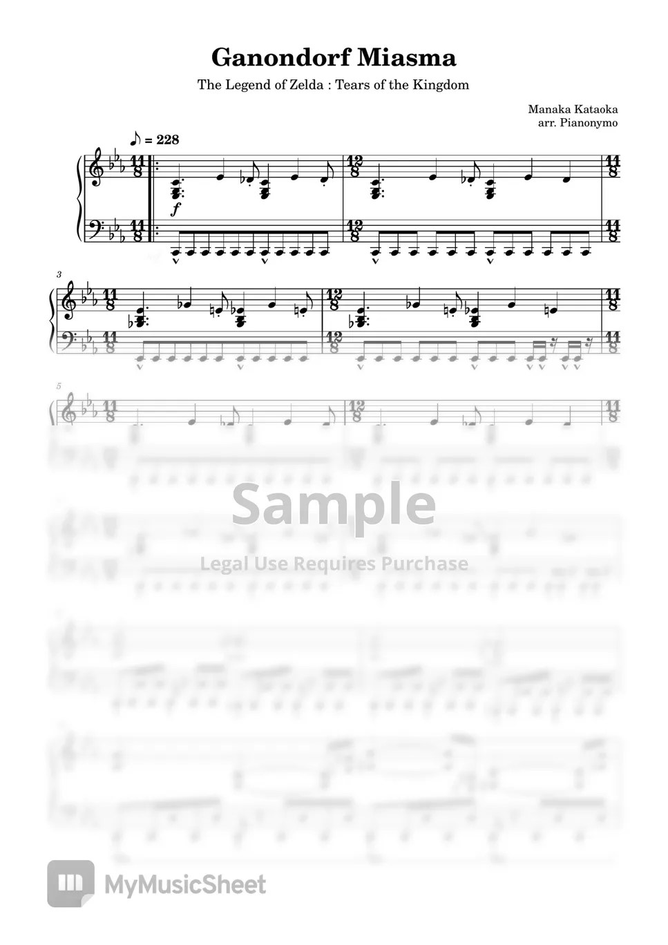 Manaka Kataoka GANONDORF MIASMA Zelda Tears of the Kingdom