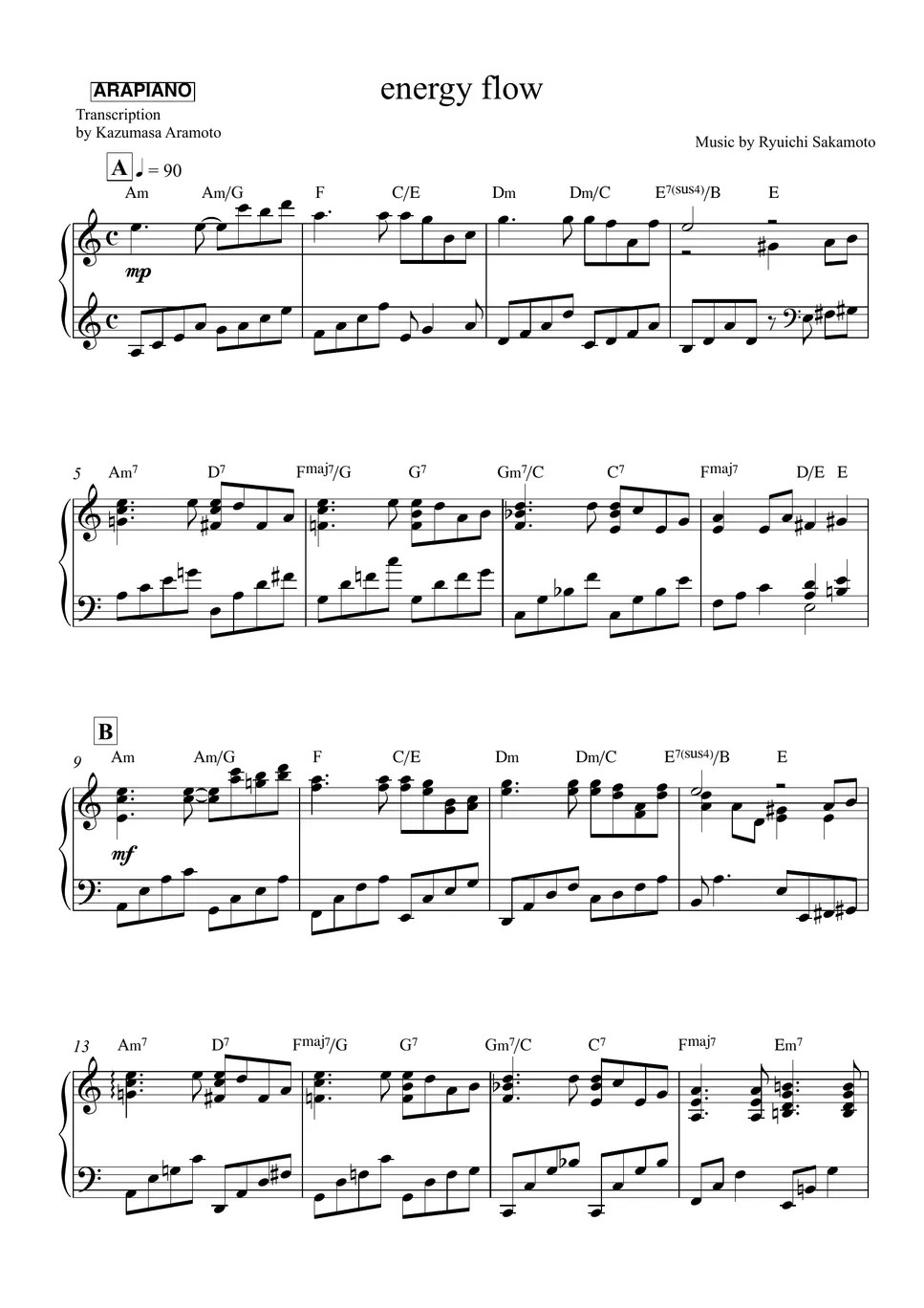 Ryuichi Sakamoto energy flow Sheets by ARAPIANO