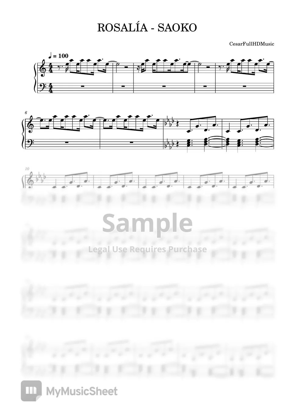 ROSALIA SAOKO Sheets