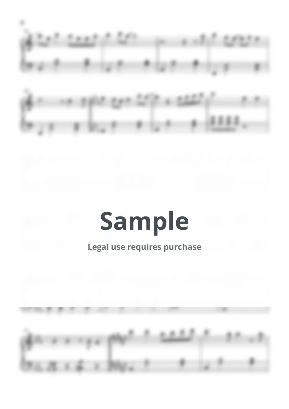 Sono Bisque Doll wa Koi wo Suru OP San San Days (Easy version) Sheets