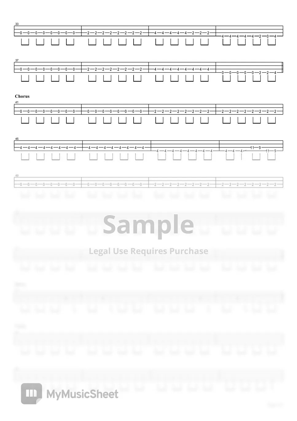 ASIAN KUNGFU GENERATION Soredewa, Mata Ashita (Bass TAB) Sheets by Muya