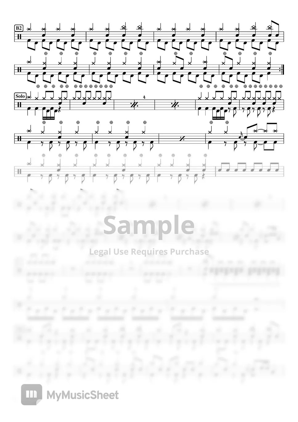 Bullet For My Valentine Hand Of Blood Sheets by DrummerFrank