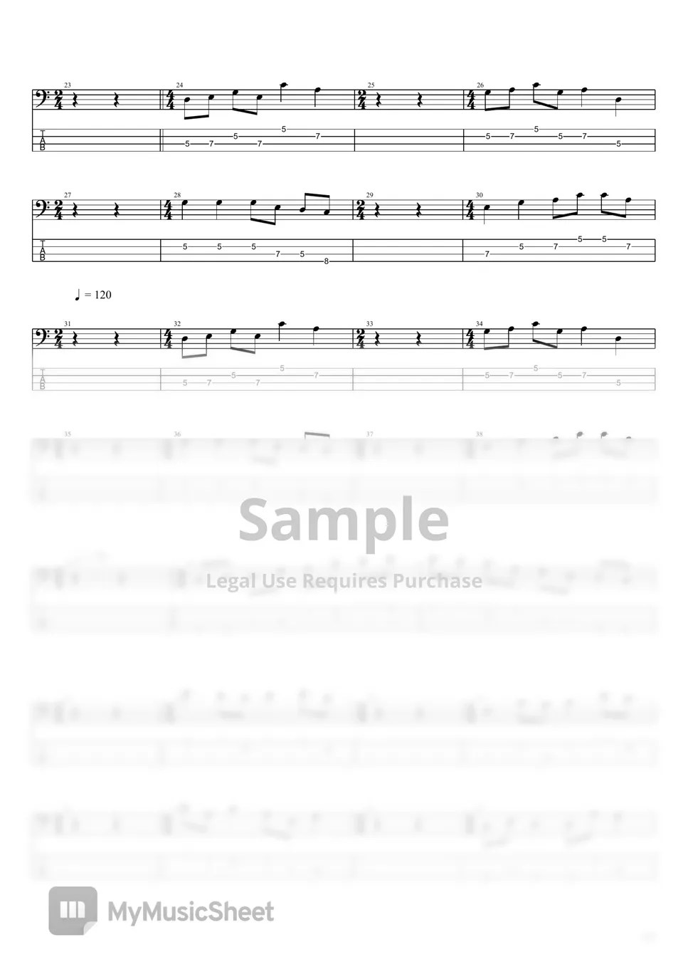 Sweet Bass 펜타토닉 스케일 7가지 폼(7 Shapes of pentatonic scales for Bass